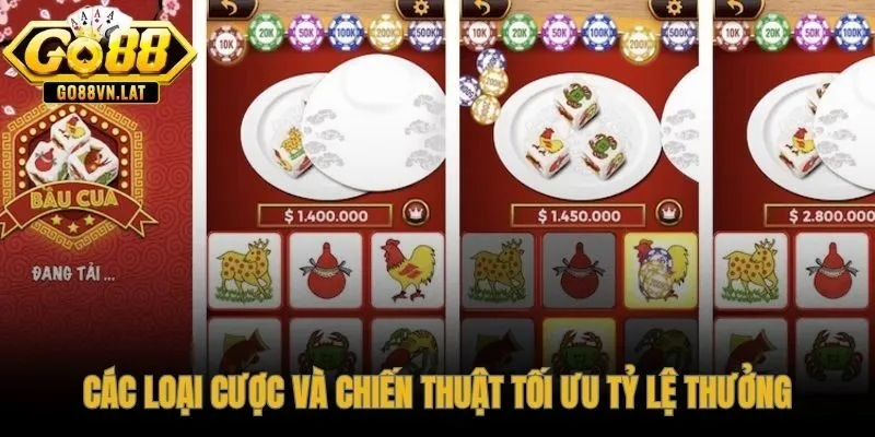 Cược đơn xác suất 42% đến cược ba tỷ lệ 1:30 trong bầu cua tôm cá